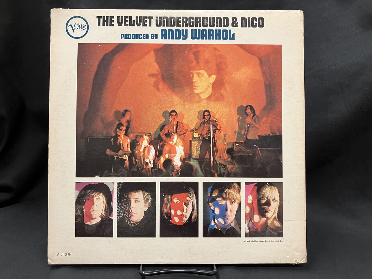 【USオリジ】 VELVET UNDERGROUND & NICO 西海岸プレス 詳細】VELVET UNDERGROUND & NICO (V5008) 完全初版！モノラル西海岸