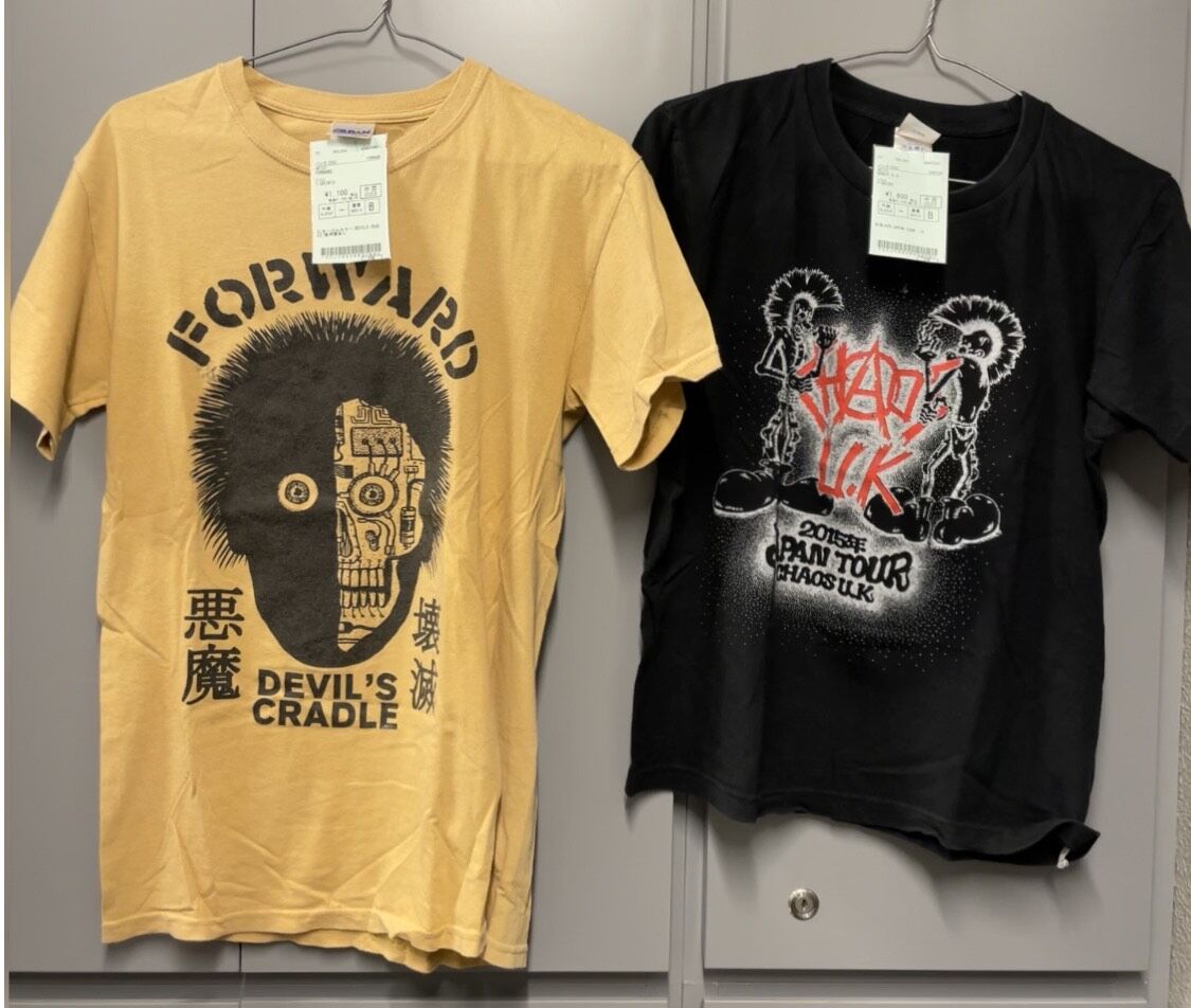 9/9(金)【中古T-SHIRT】PUNK/HARDCORE入荷いたしました