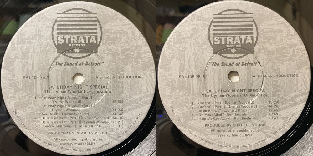 LYMAN WOODARD ORGANIZATION / SATURDAY NIGHT SPECIAL 規格番号 SRI