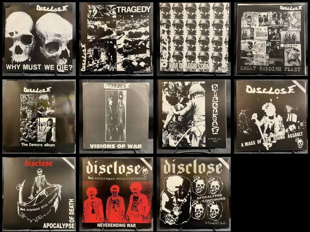 中古新着レコード】※オンライン出品しました！DISCLOSE、GLOOMまとまっ