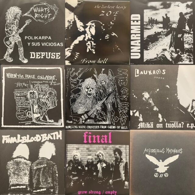 9/6(火)【中古7”レコード】PUNK/HARDCORE 200枚以上入荷いたしました 9/6(火)【中古7”レコード】PUNK/HARDCORE 200枚以上入荷いたしました