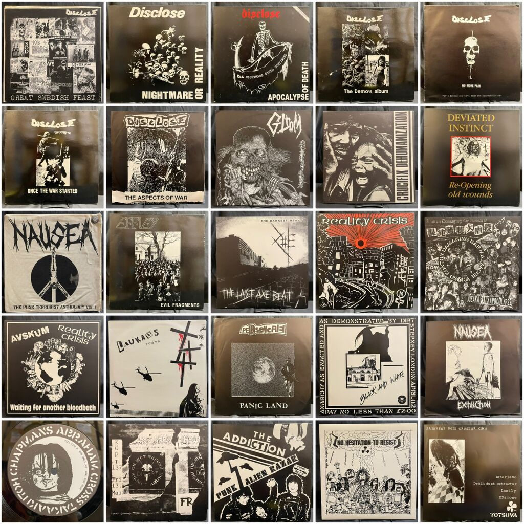 新着中古レコード】CRUST～ハードコアパンクまとまって入荷