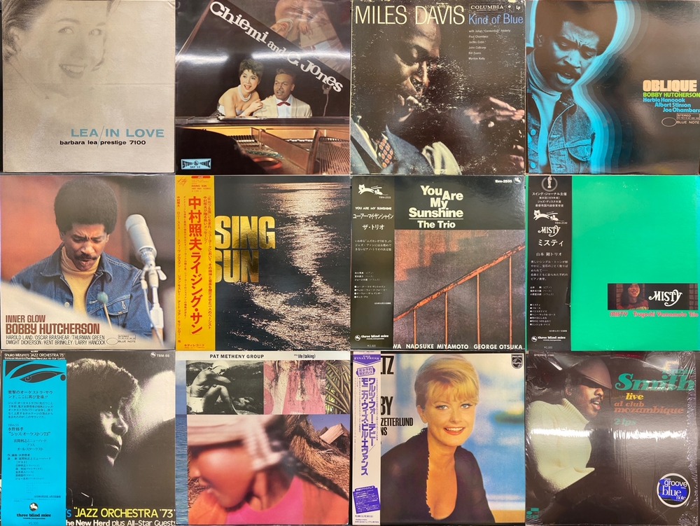 4/9(日)ジャズ廃盤レコードセール開催！※オンラインショップ出品しま