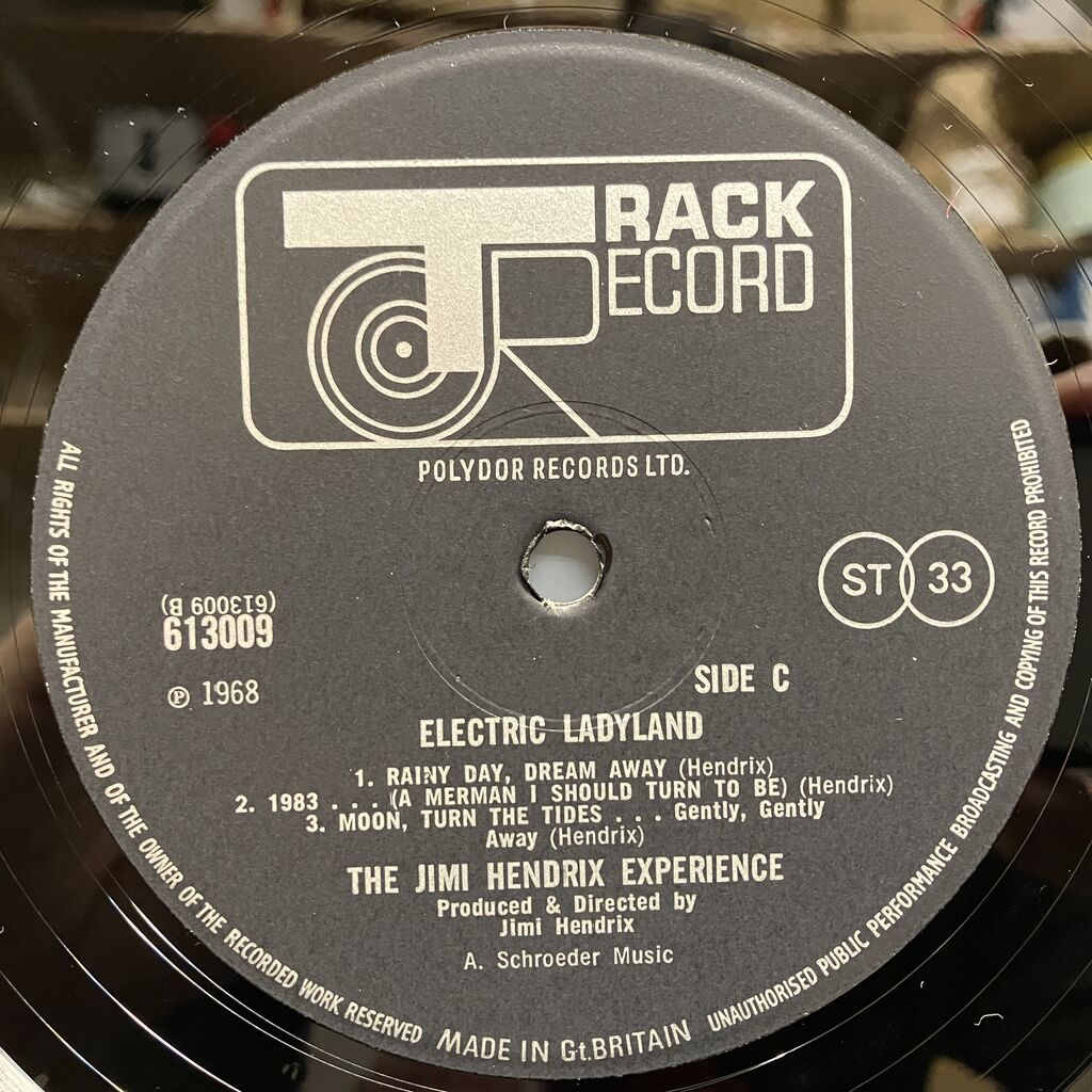 詳細】『ELECTRIC LADYLAND』(613008) 激レア！内側左右逆転ジャケット