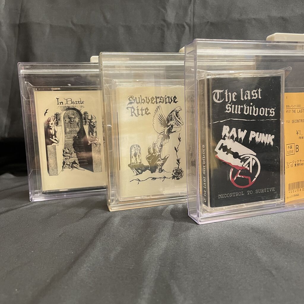 PUNK中古CD/カセット】JAPANESE PUNK/HARDCORE/CRUST中心にまとまって