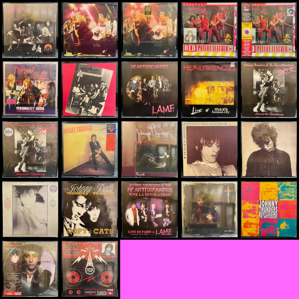 PUNK新着中古レコード】NEW YORK DOLLS/JOHNNY THUNDERS/HEARTBREAKERS