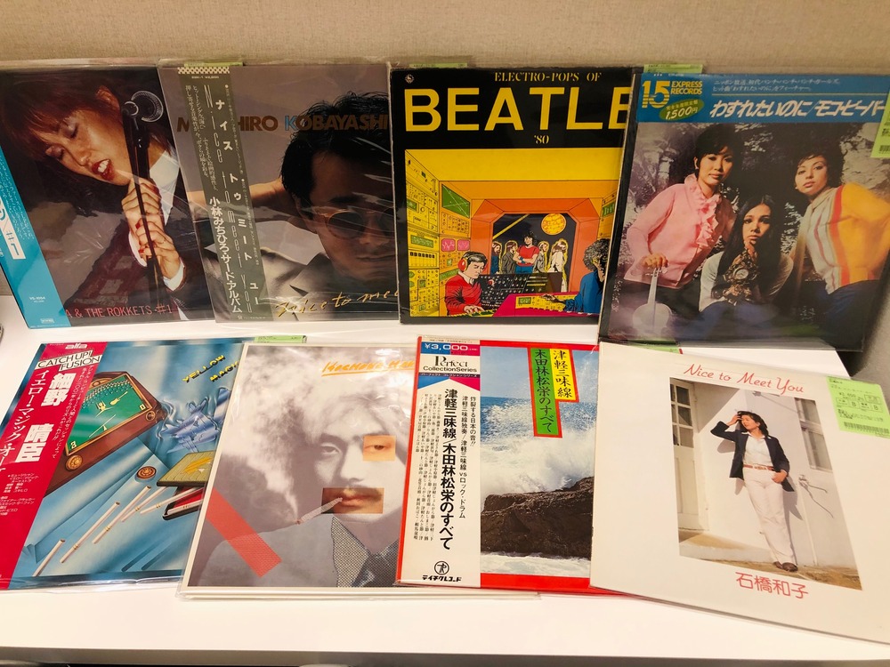 中古レコード新入荷】細野晴臣,山下達郎,竹内まりや,中森明菜,など昭和 