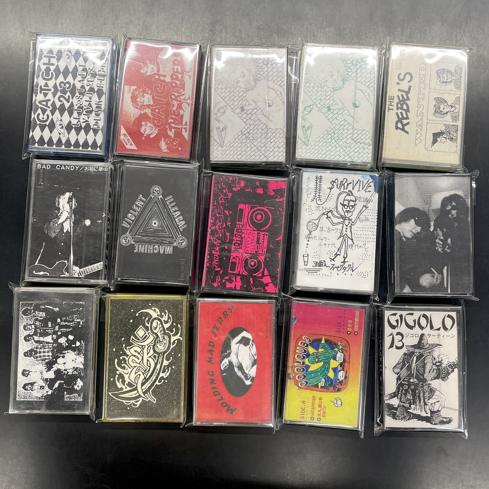 PUNK新着中古カセットテープ】90s～2000年代東海地方パンク中心に