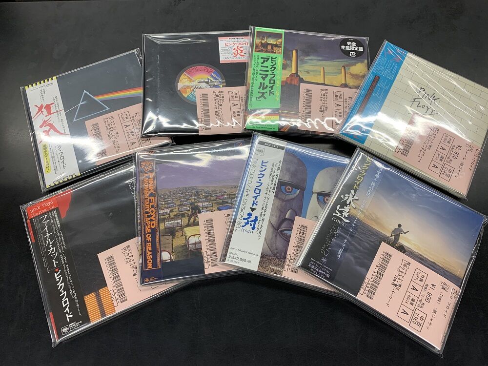 ピンクフロイド LPレコード　２枚セット　おせっかい　狂気 vintage ピンクフロイドLPレコード2枚付属品完品セット 鬱、おせっかい