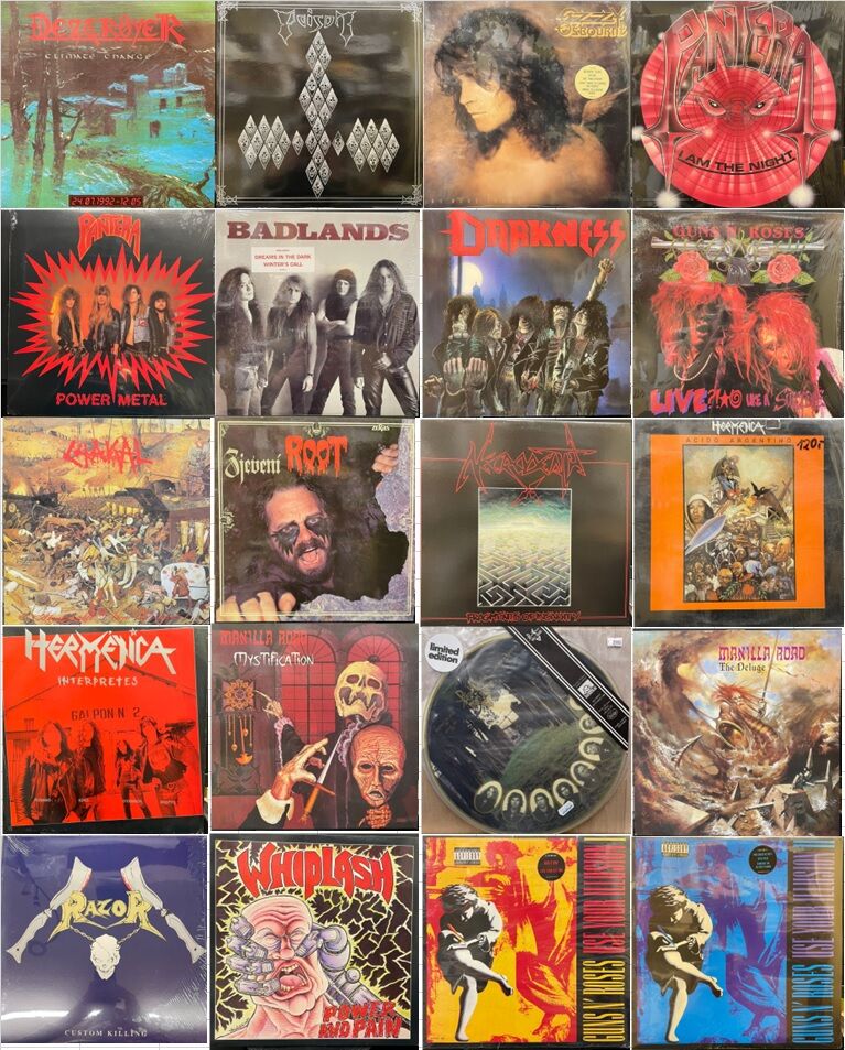 12/24(土)HARD ROCK / HEAVY METAL廃盤レコードセール 12/24(土)HARD ROCK / HEAVY METAL廃盤レコードセール