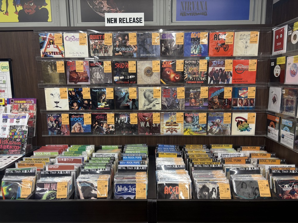 12/20(土) HARDROCK/HEAVYMETAL 7inch大量出品いたします