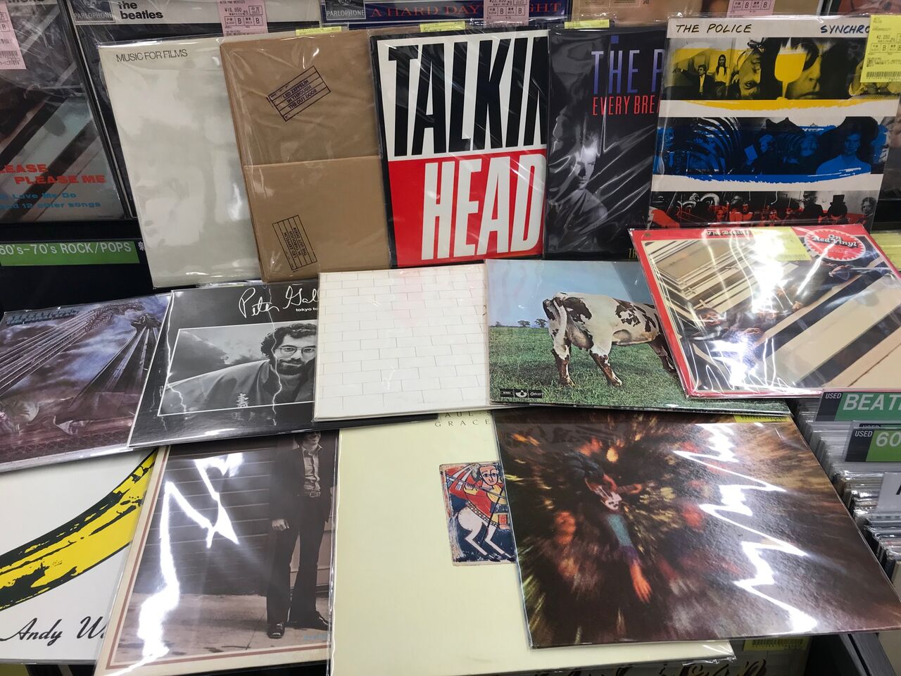 ロック新着レコードをまとめて店頭出し致しました。AOR~SSW ロック新着レコードをまとめて店頭出し致しました。AOR~SSW