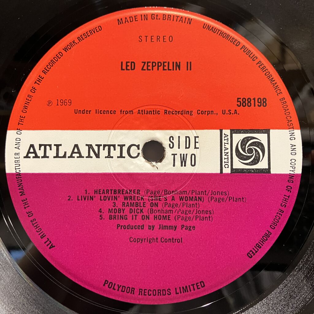 詳細】LED ZEPPELIN II (588198) 