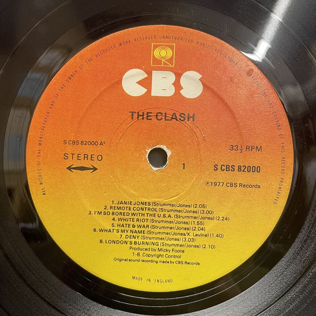 激レア LP レコード 帯付 1982年 日本盤 (見本盤) THE CLASH THE CLASH レコード - メルカリ