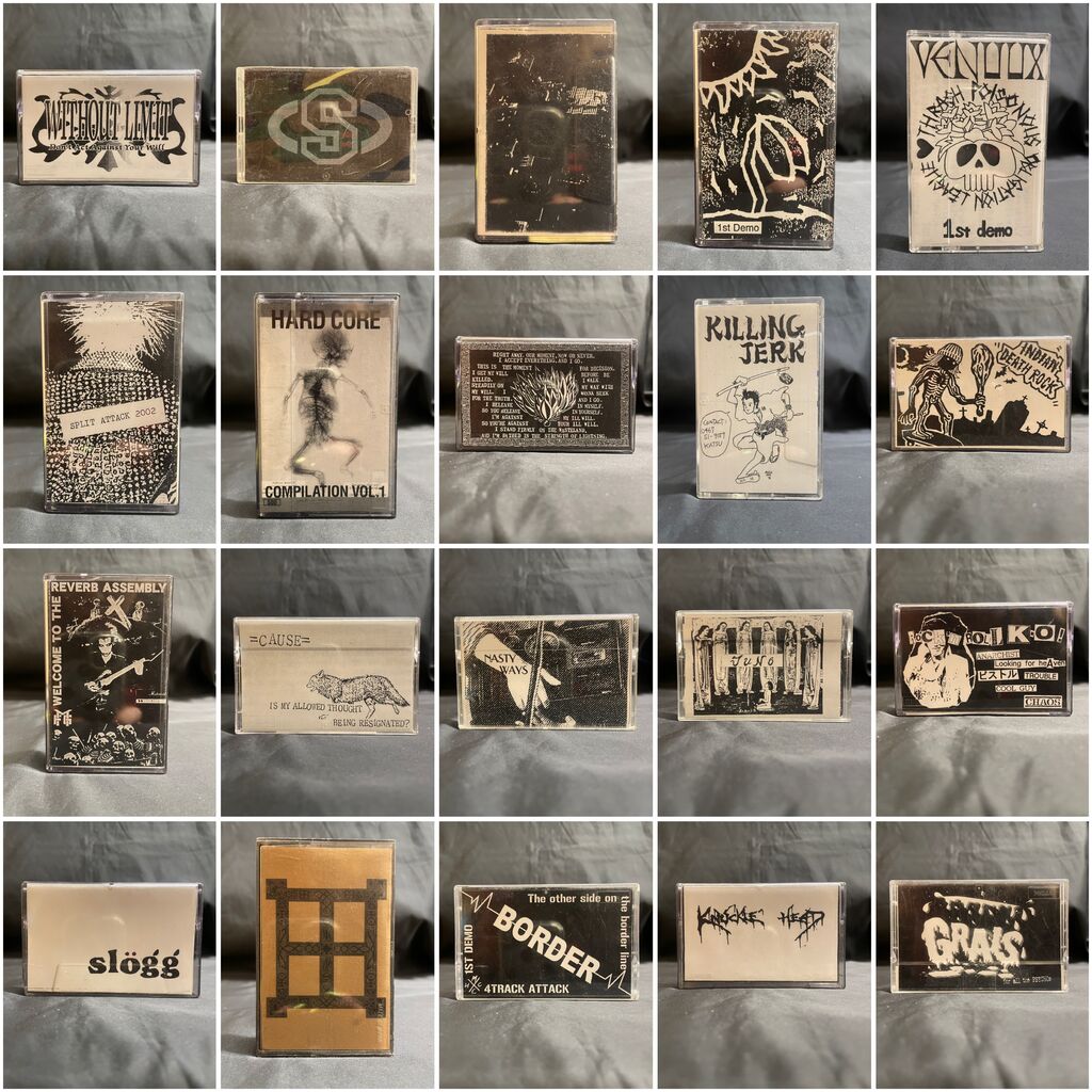 PUNK新着中古カセットテープ】90s JAPANESE PUNKまとまって入荷