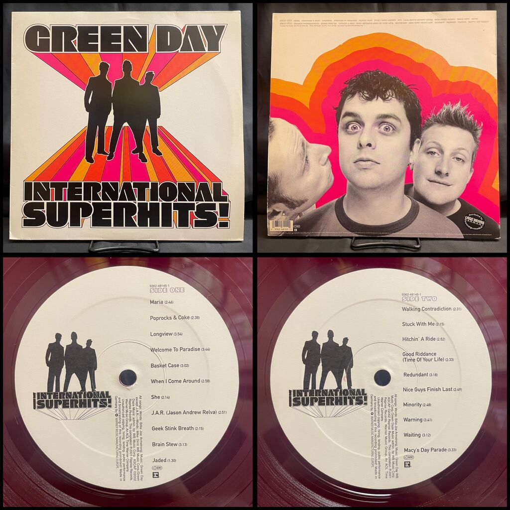 PUNK】BLINK 182、GREEN DAY中古レコード入荷しました