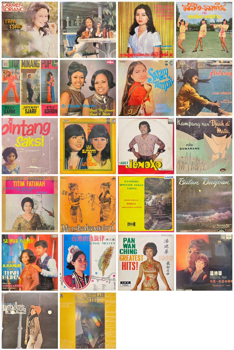 新入荷レコード】＜ASIAのレコード＞ インドネシア、タイ、フィリピン