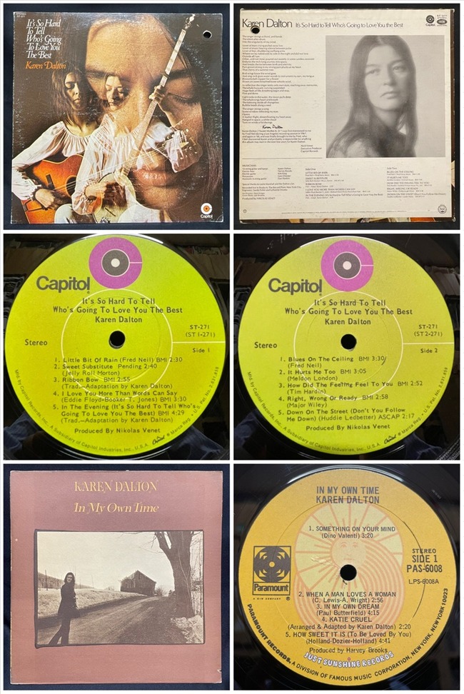 5/31(日)【中古レコード】＜US FOLK~SWAMP~SSW＞ カレン・ダルトン