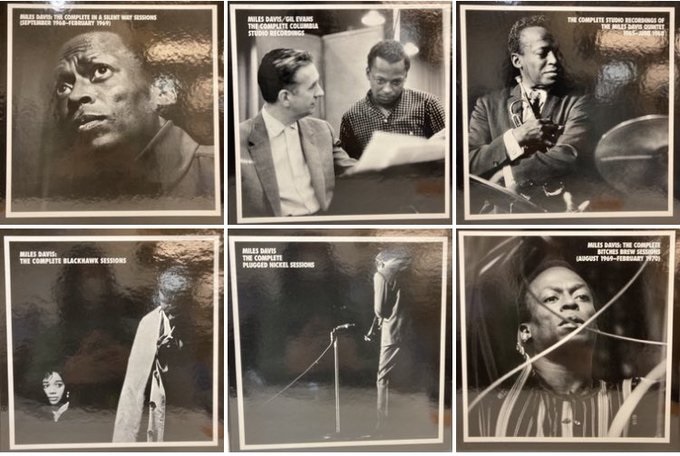 1/3(火) 【中古レコード入荷速報】MILES DAVISのMOSAIC BOXシリーズが