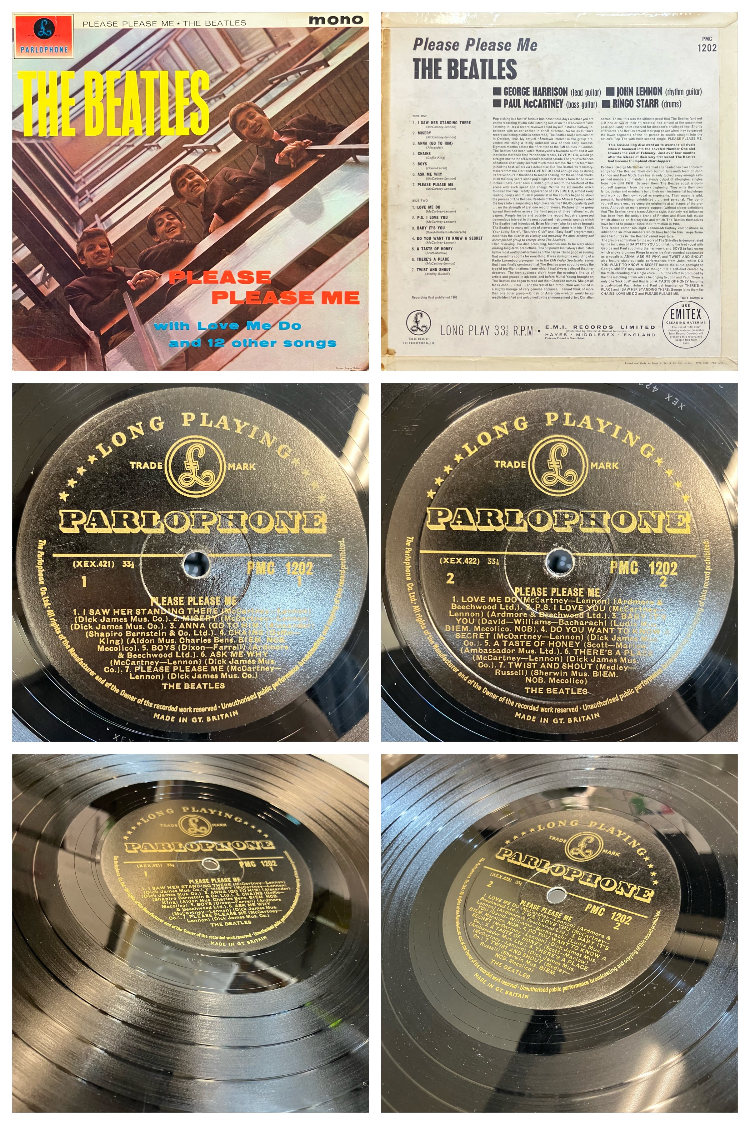 最も完璧な Paul McCartney英国テスト盤プルーフジャケBeatles 洋楽