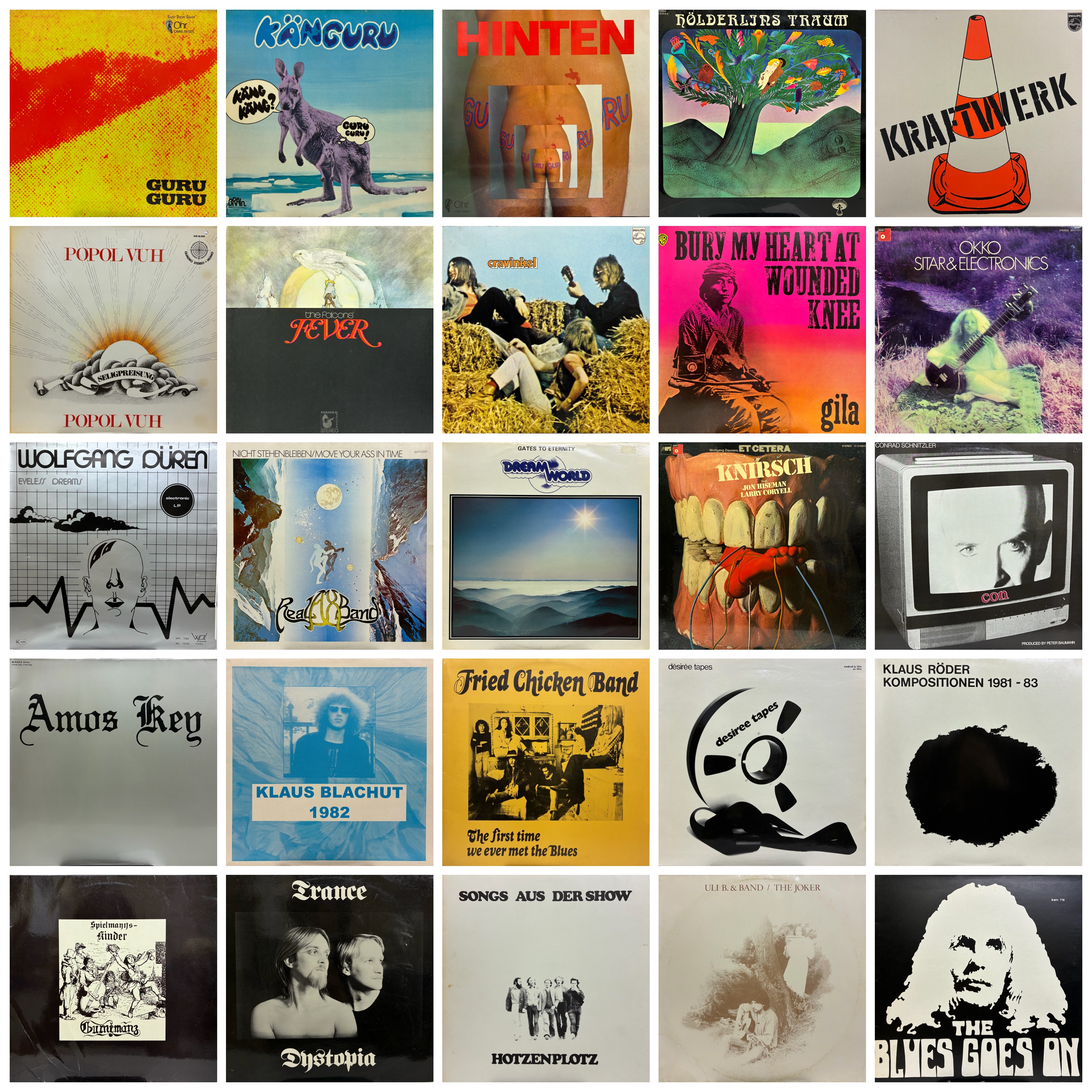 □9/19土)「German Rock Vinyl Sale!!」＜ドイツ直輸入Kraut Rock原盤
