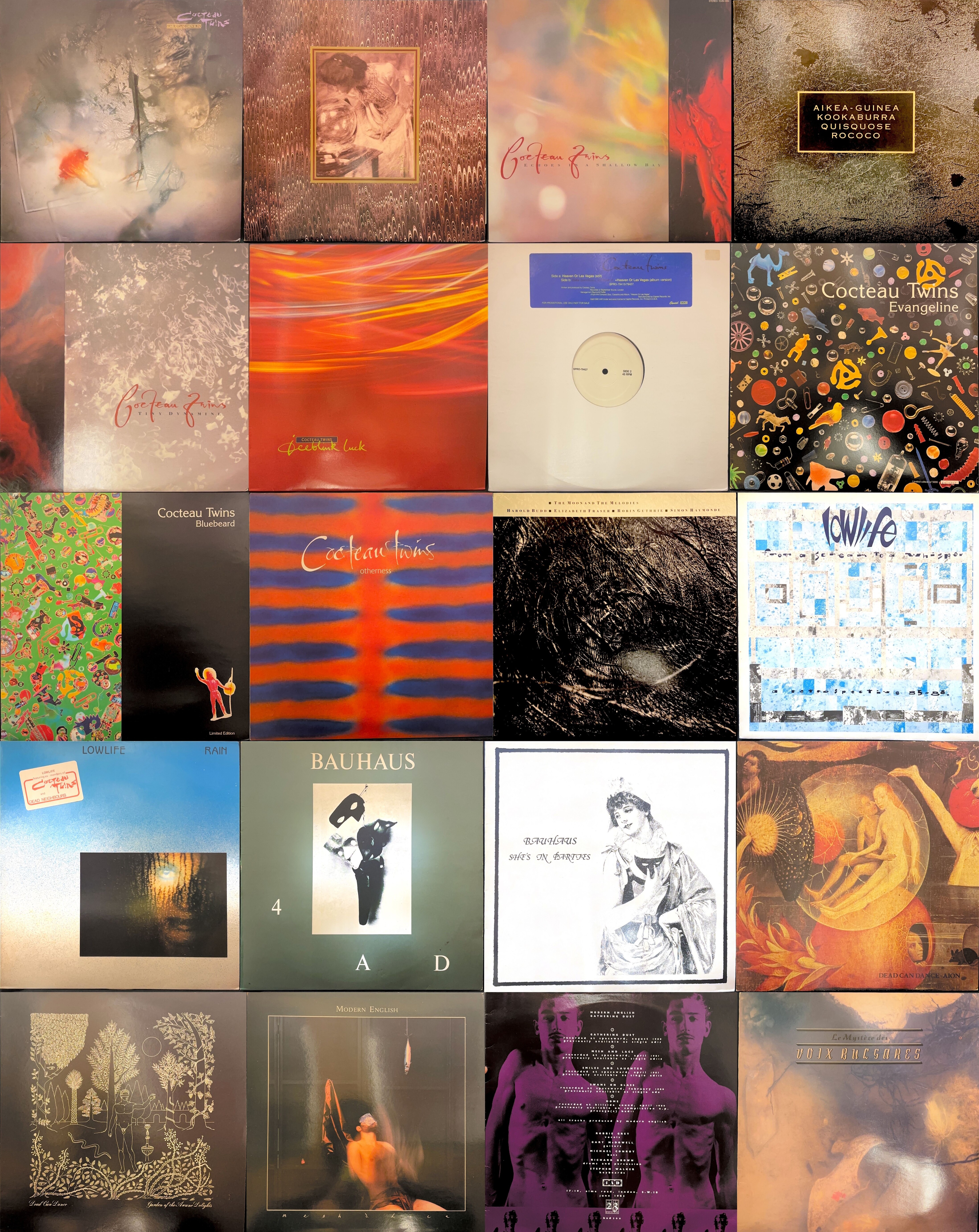 12/12(木)名門インディ・レーベル<4AD>関連レコードまとめて 12/12(木)名門インディ・レーベル<4AD>関連レコードまとめて