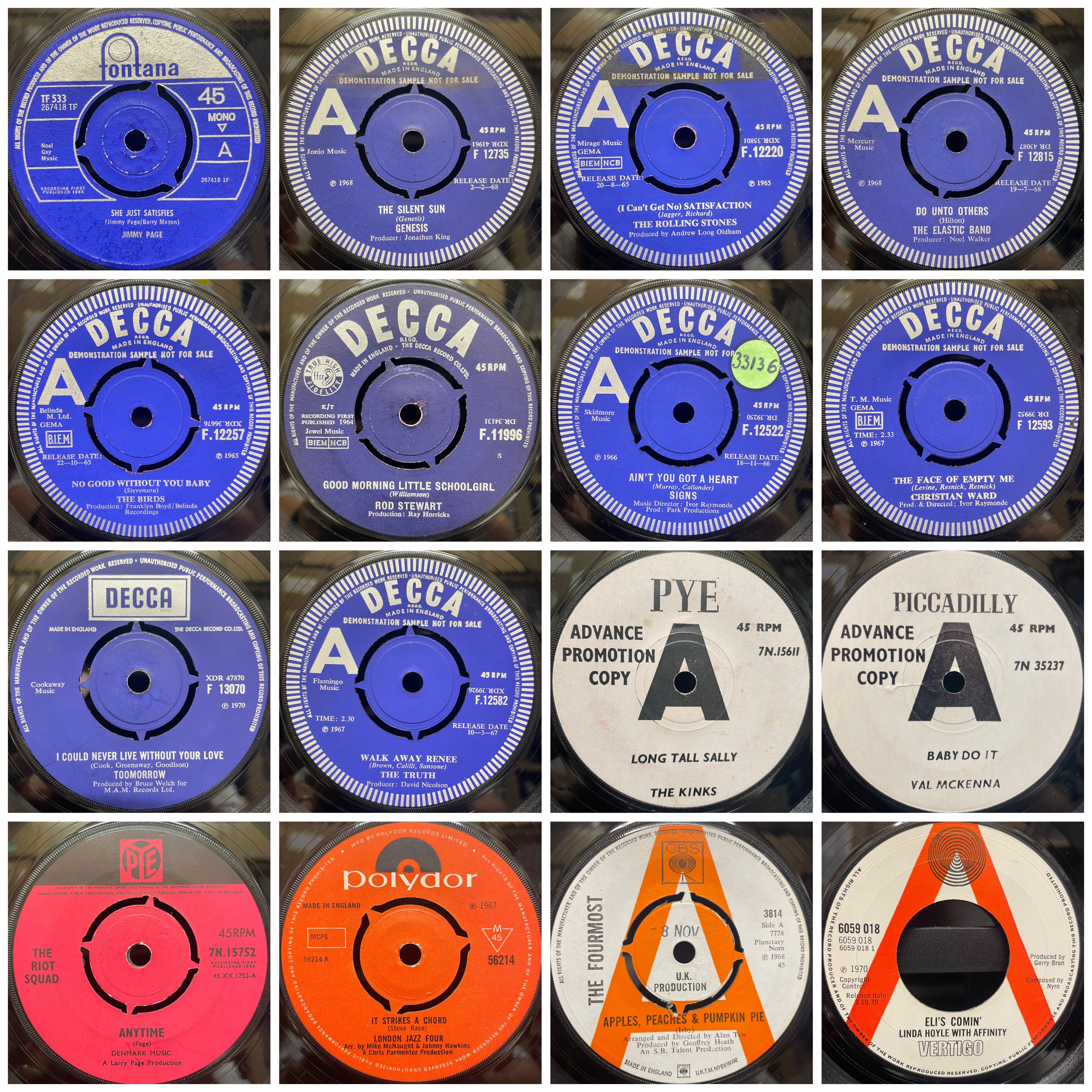 □8/23(土)「ロック 7inchシングル廃盤セール 」通販ボタン付きで価格