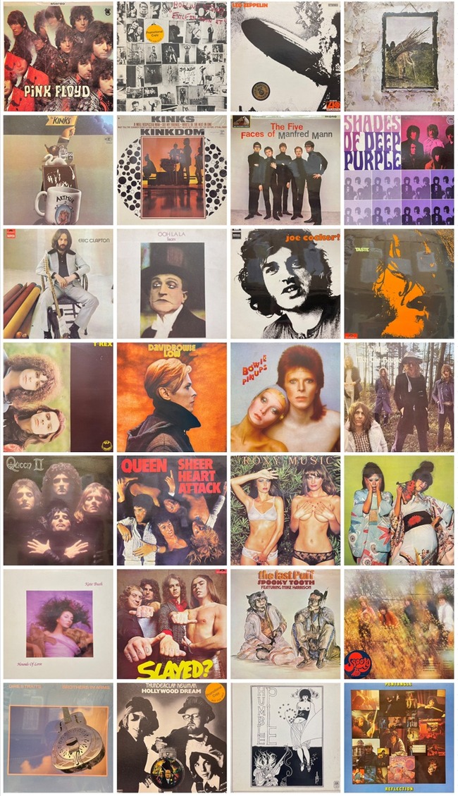 新入荷レコード】レコードで持っておきたい、夏休み BRITISH ROCK 特集