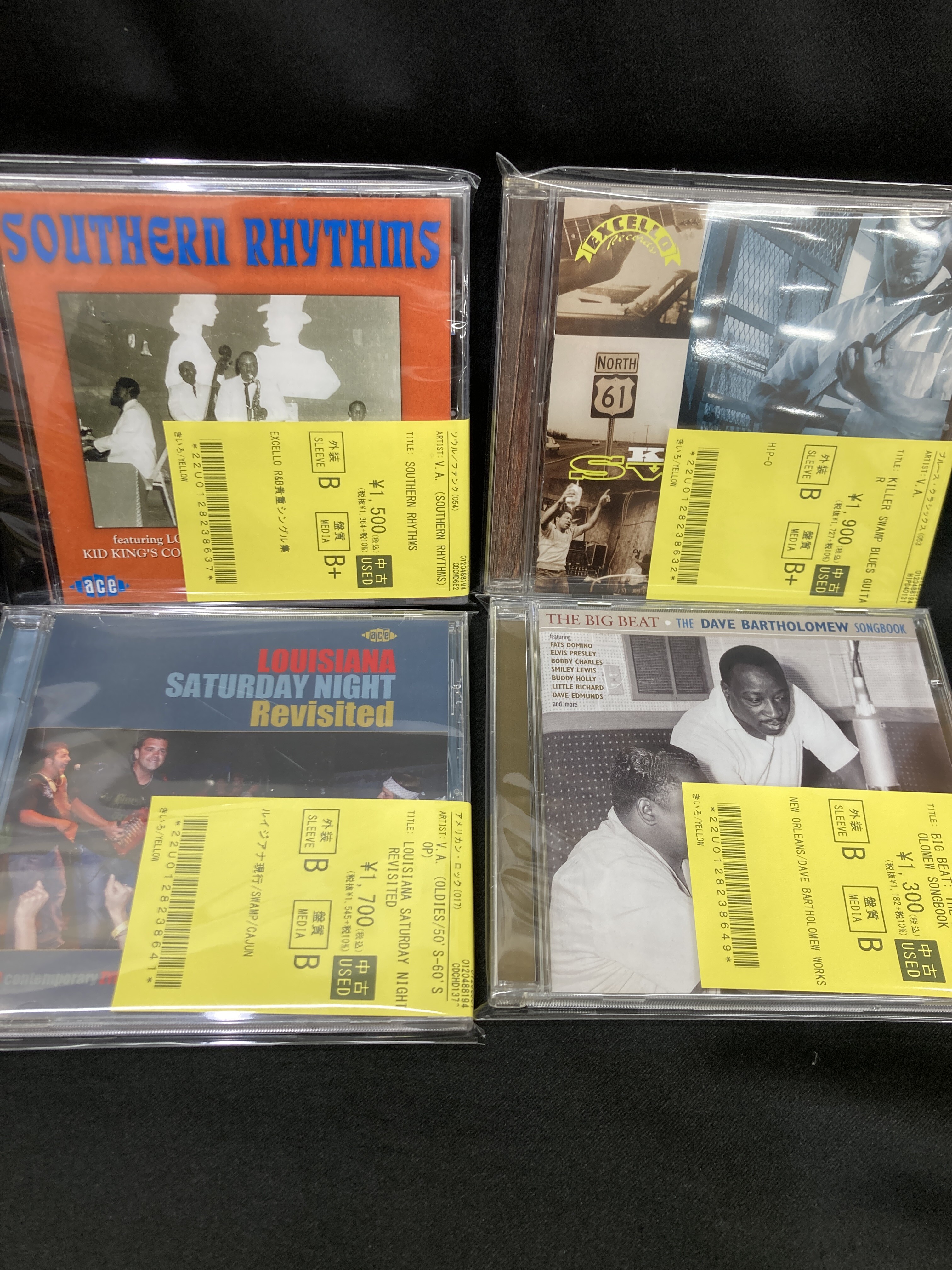 8/3(月)【中古CD】BLUES,SOULの英ACEのコンピレーションが入荷！SWAMP