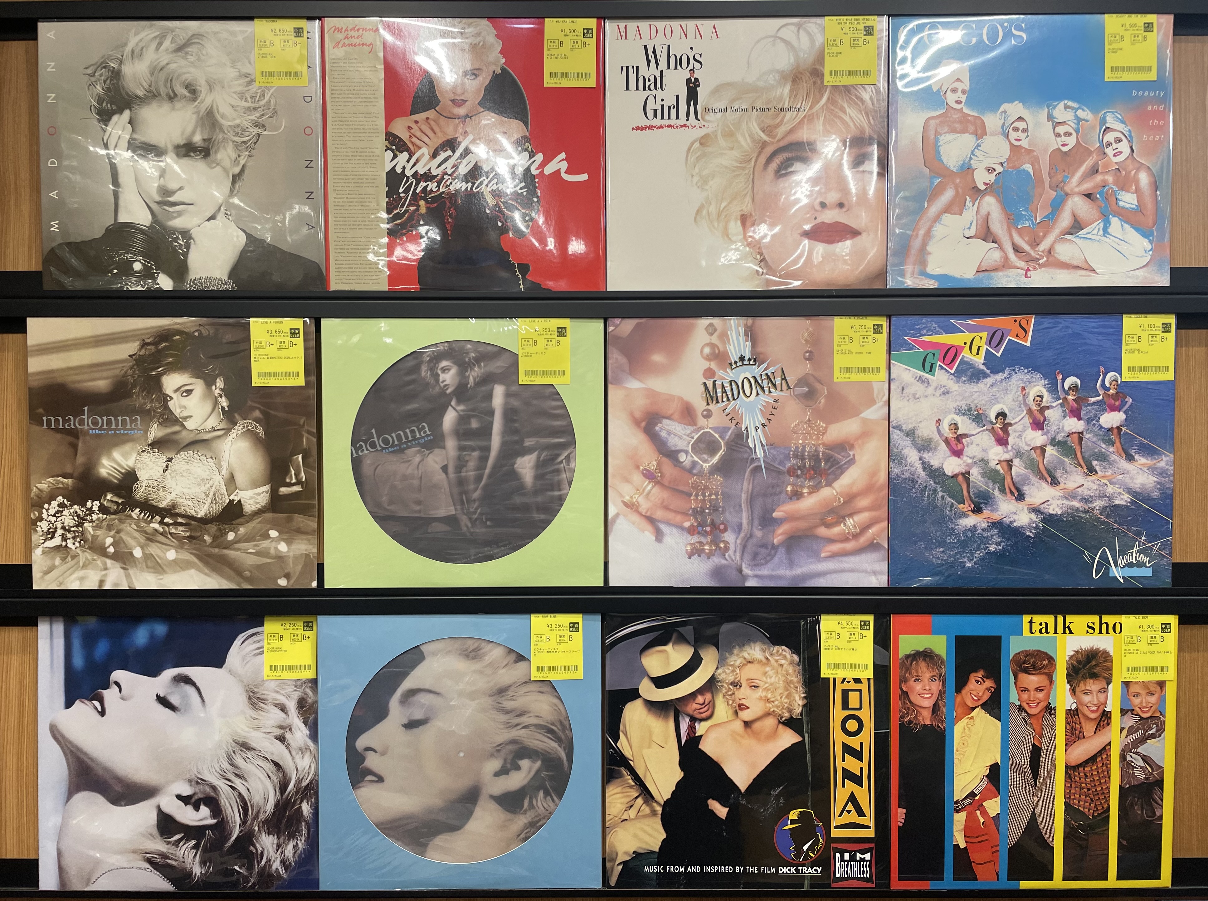 3/5(木)【新着レコード】＜80's GIRLS POPS!＞ マドンナ/シンディ中心