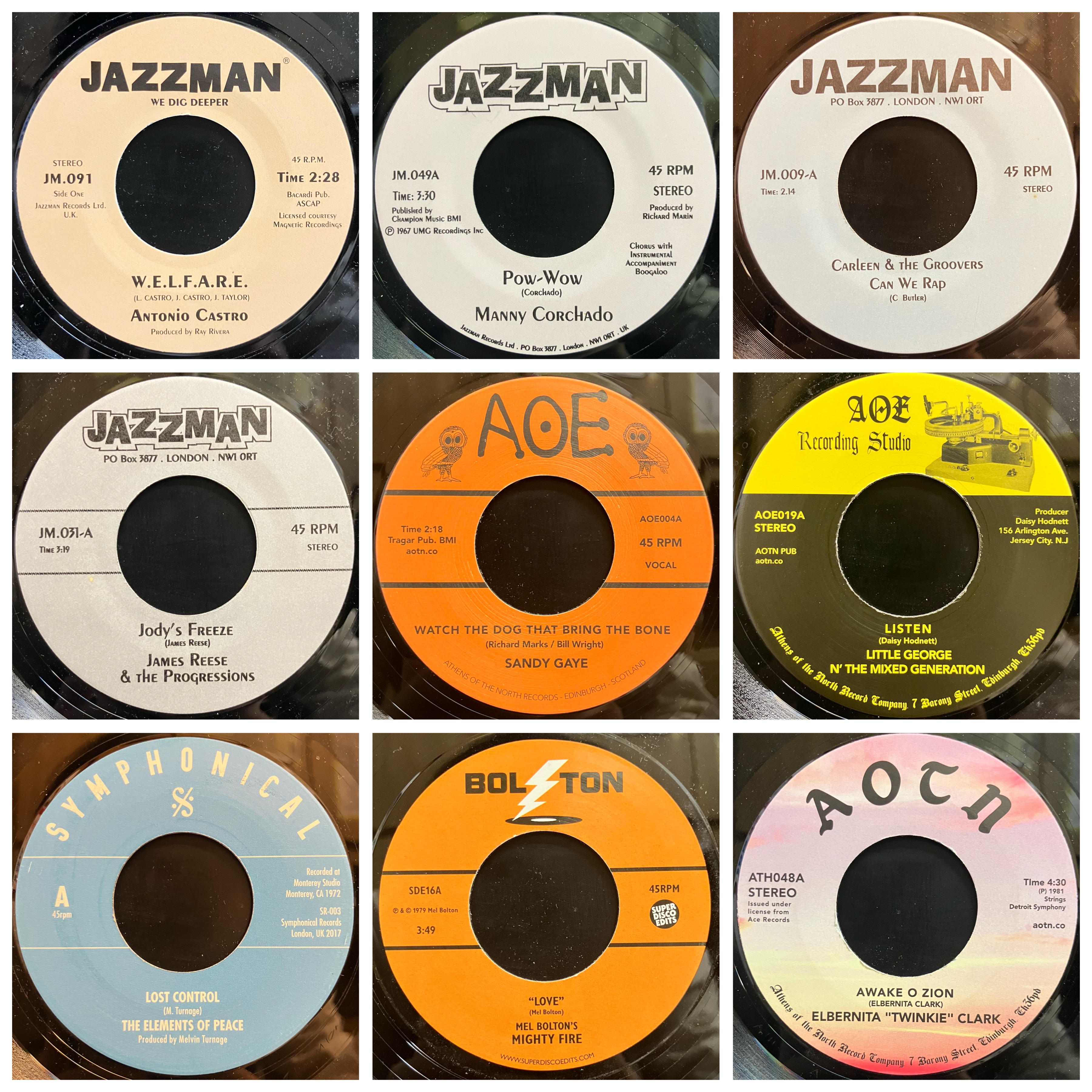 2/24(火) 【新着レコード】＜SOUL＞ JAZZMAN、ATHENS OF THE NORTH
