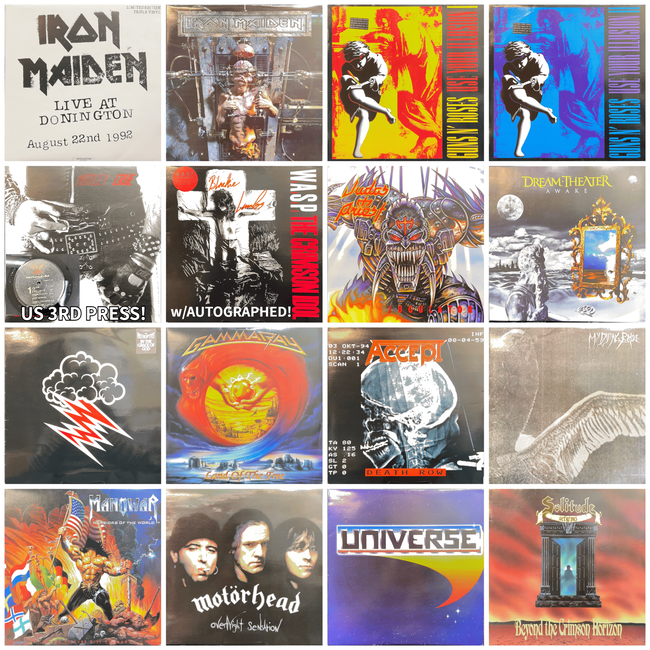 通販ボタン付きリスト公開中！※12/14(日) 炸裂！年末メタル廃盤