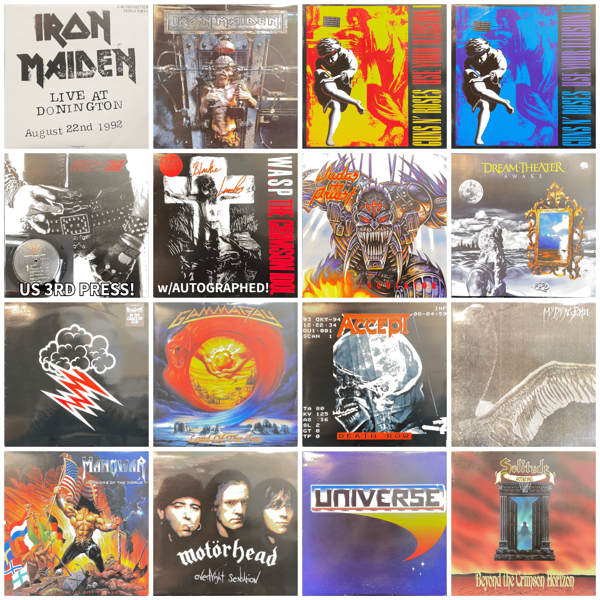 通販ボタン付きリスト公開中！※12/14(日) 炸裂！年末メタル廃盤