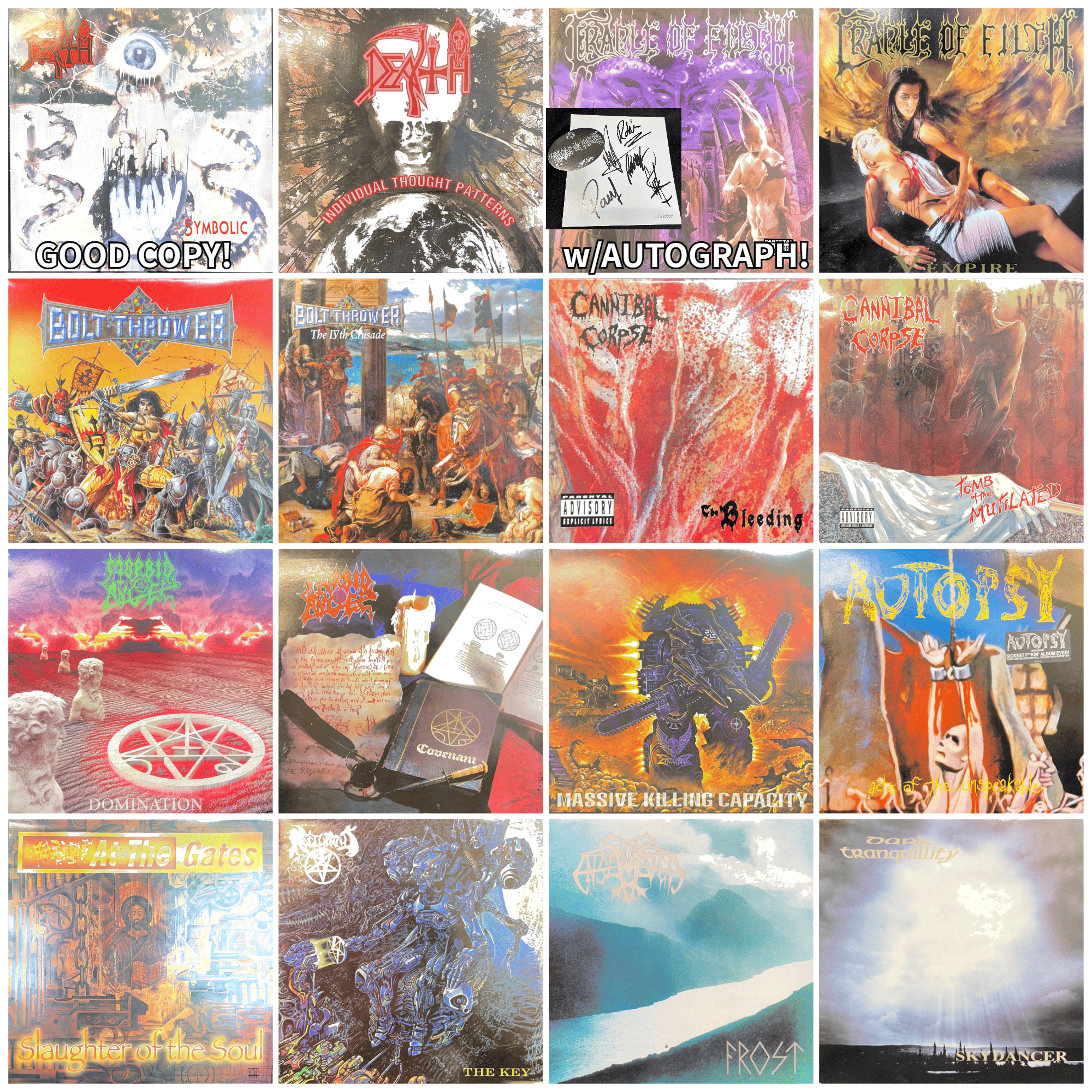 通販ボタン付きリスト公開中！※12/14(日) 炸裂！年末メタル廃盤