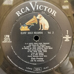 □5/30(月)【中古レコード入荷速報】ELVIS PRESLEY米国原盤をまとめて