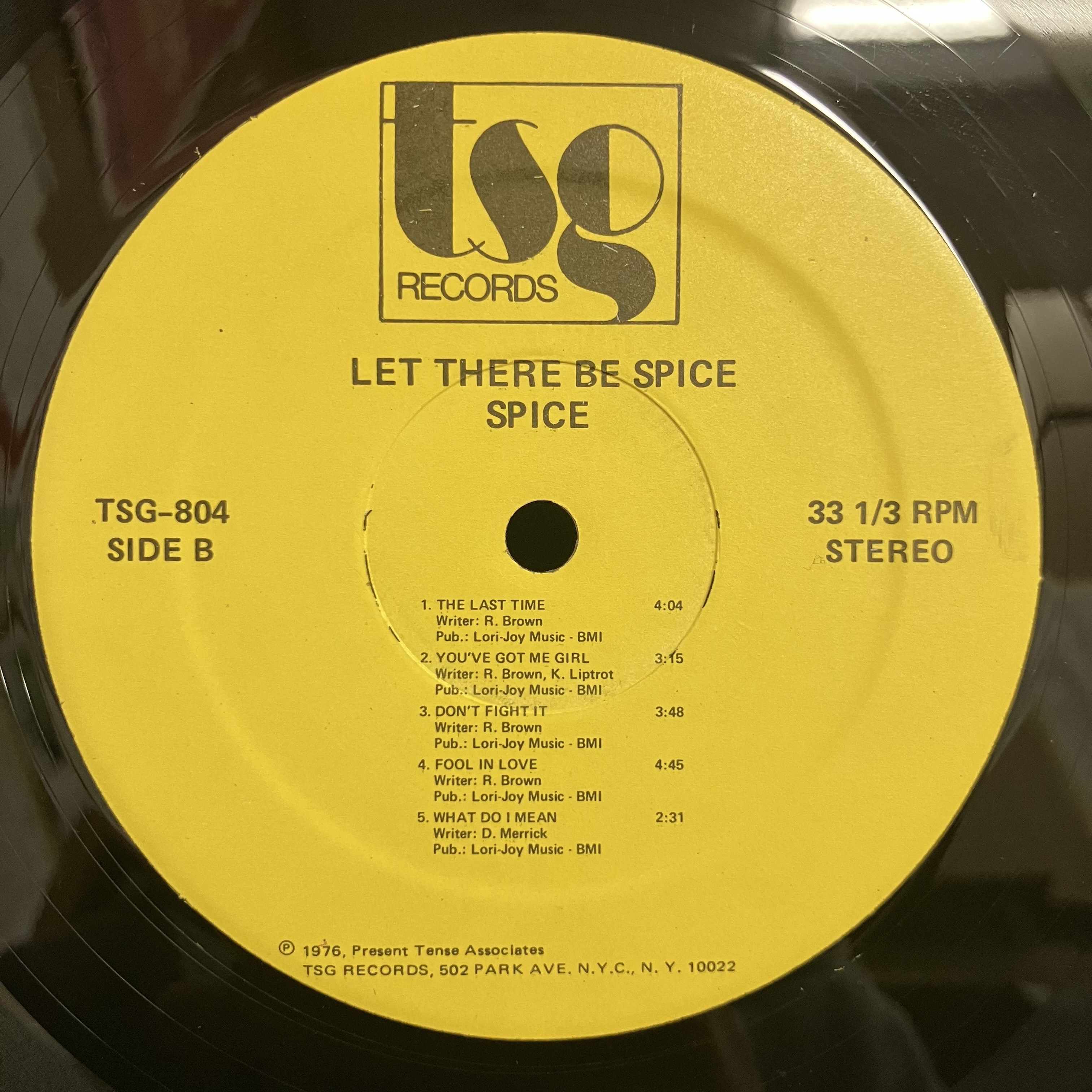10/7(火) 【RARE GROOVE新着】LET THERE BE SPICEのオリジナル盤Top