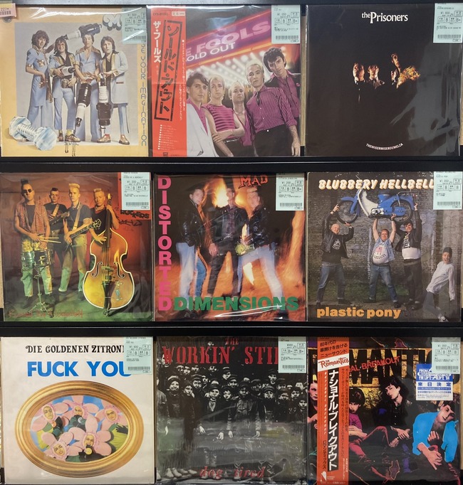 7/9(日) ☆70's～80's PUNK/PSYCHOBILLYなどなど中古レコード