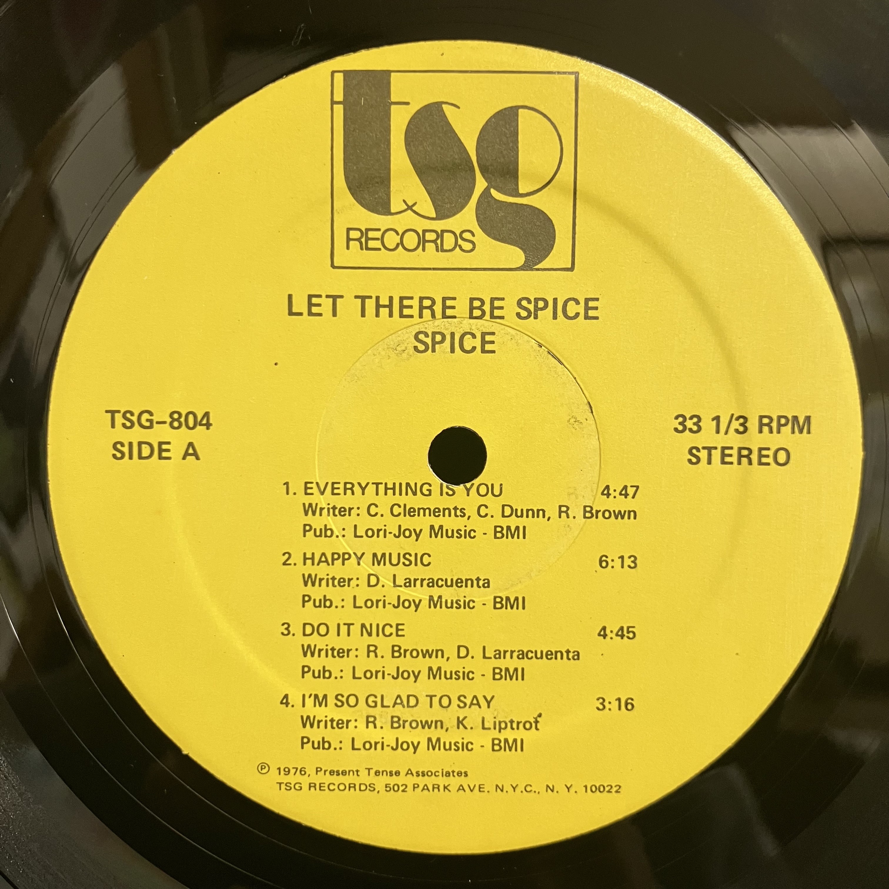 THE RARE OLD RECORDS 珍品レコード 10/7(火) 【RARE GROOVE新着】LET THERE BE SPICEのオリジナル盤Top