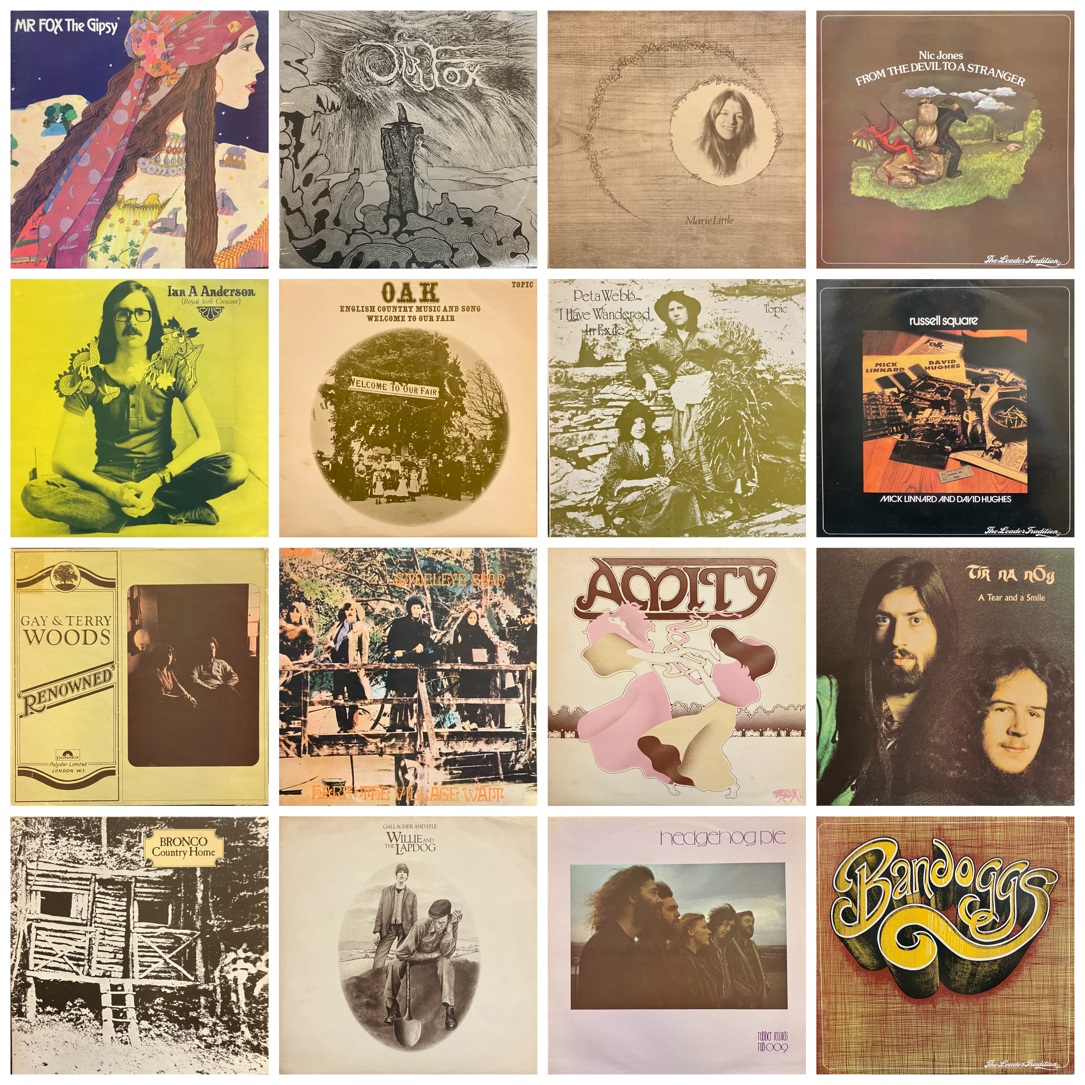 8/6(火)【中古レコード入荷情報】BRITISH FOLK&TRAD 王道から渋めまで