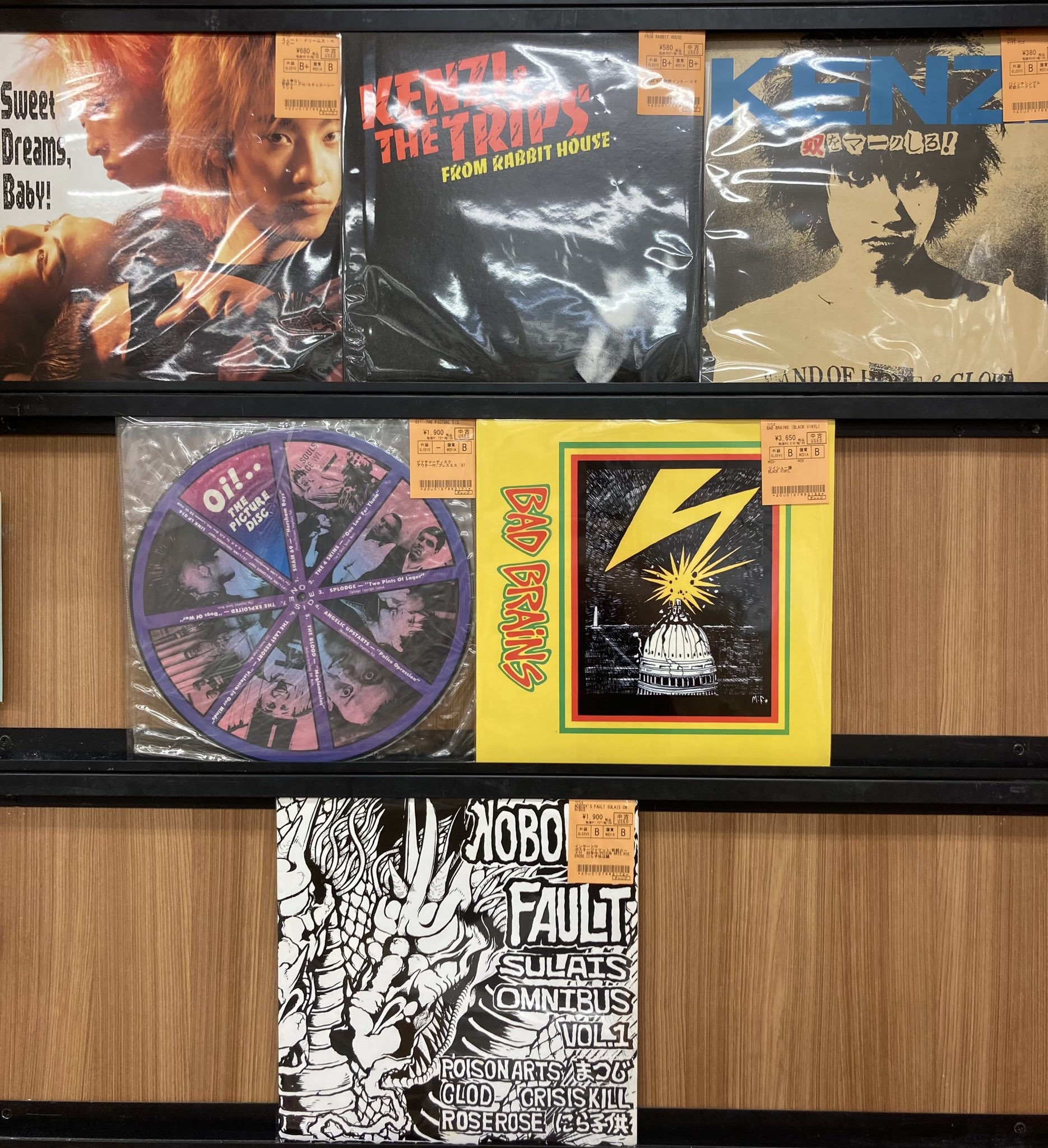 6/14(水)【中古レコード入荷速報!】JAPANESE PUNK/HC中心に7インチとLP