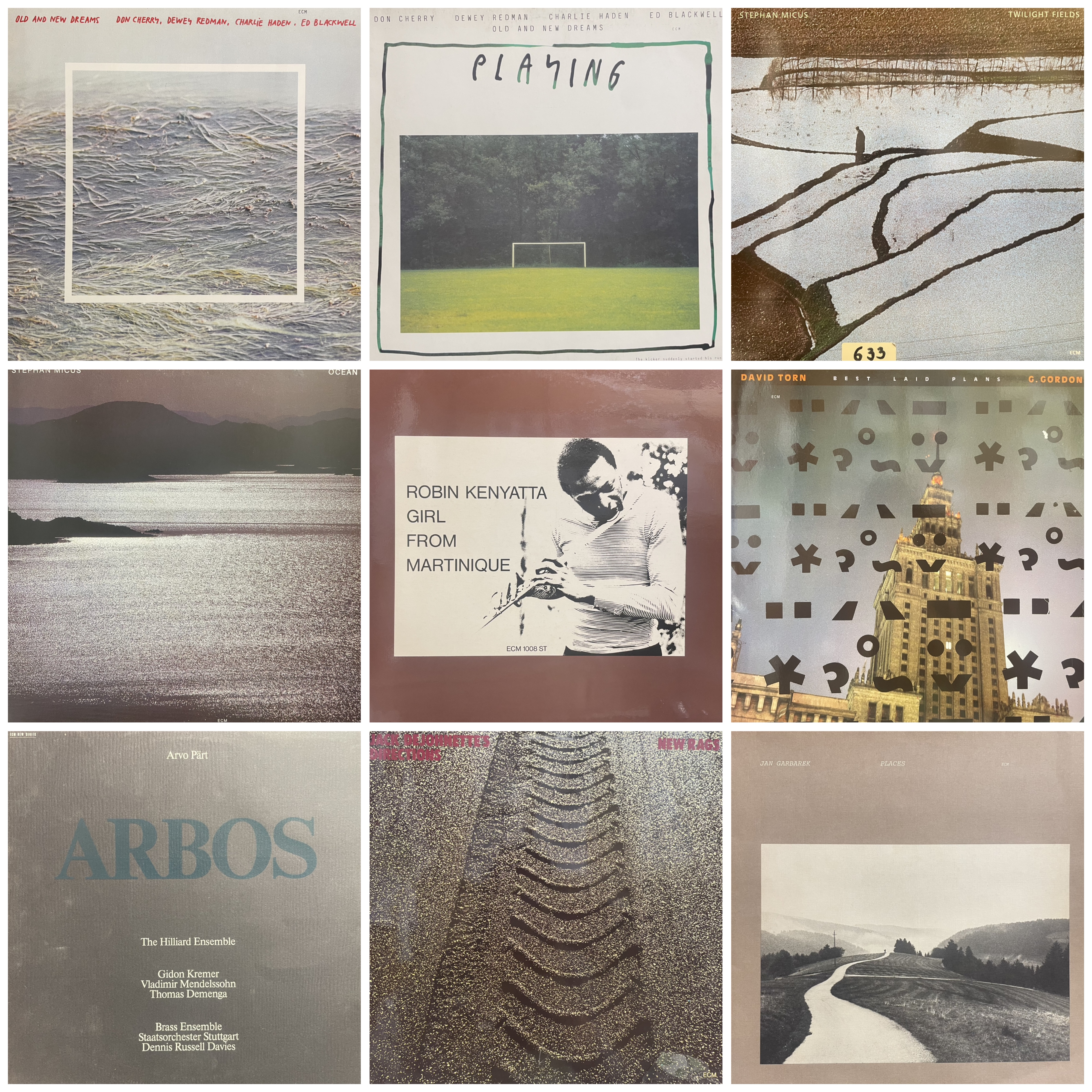 新入荷レコード】＜''静寂の次に美しい音'' ECM特集＞ドイツ直輸入