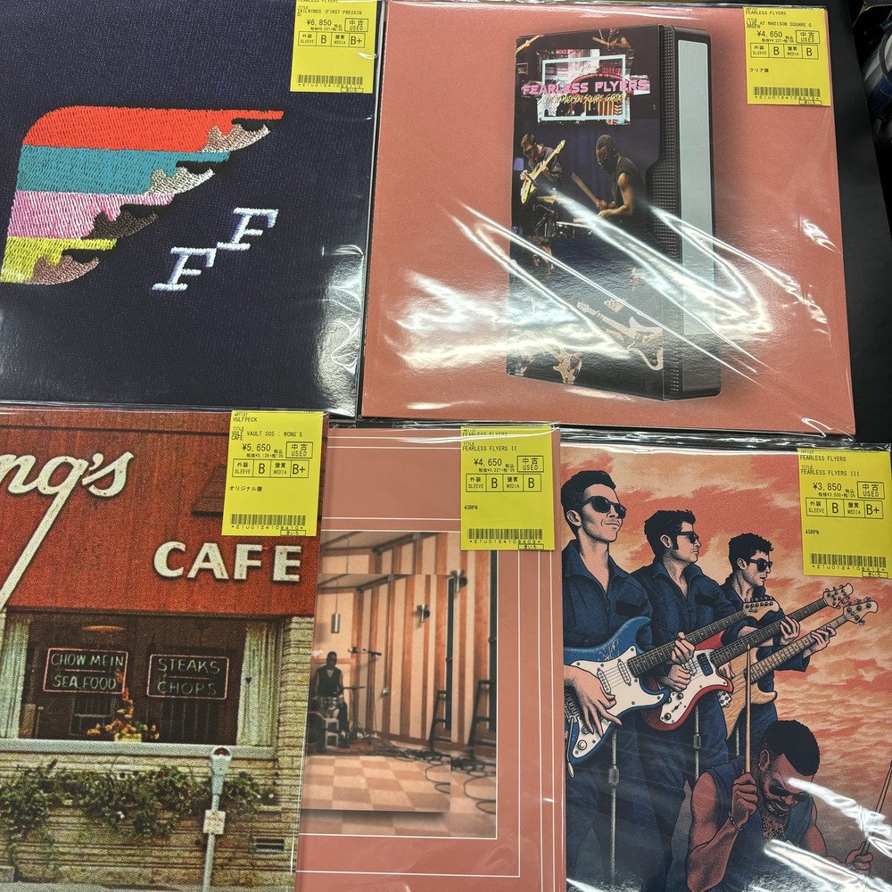 貴重！The Fearless Flyers アナログレコード The Fearless Flyers