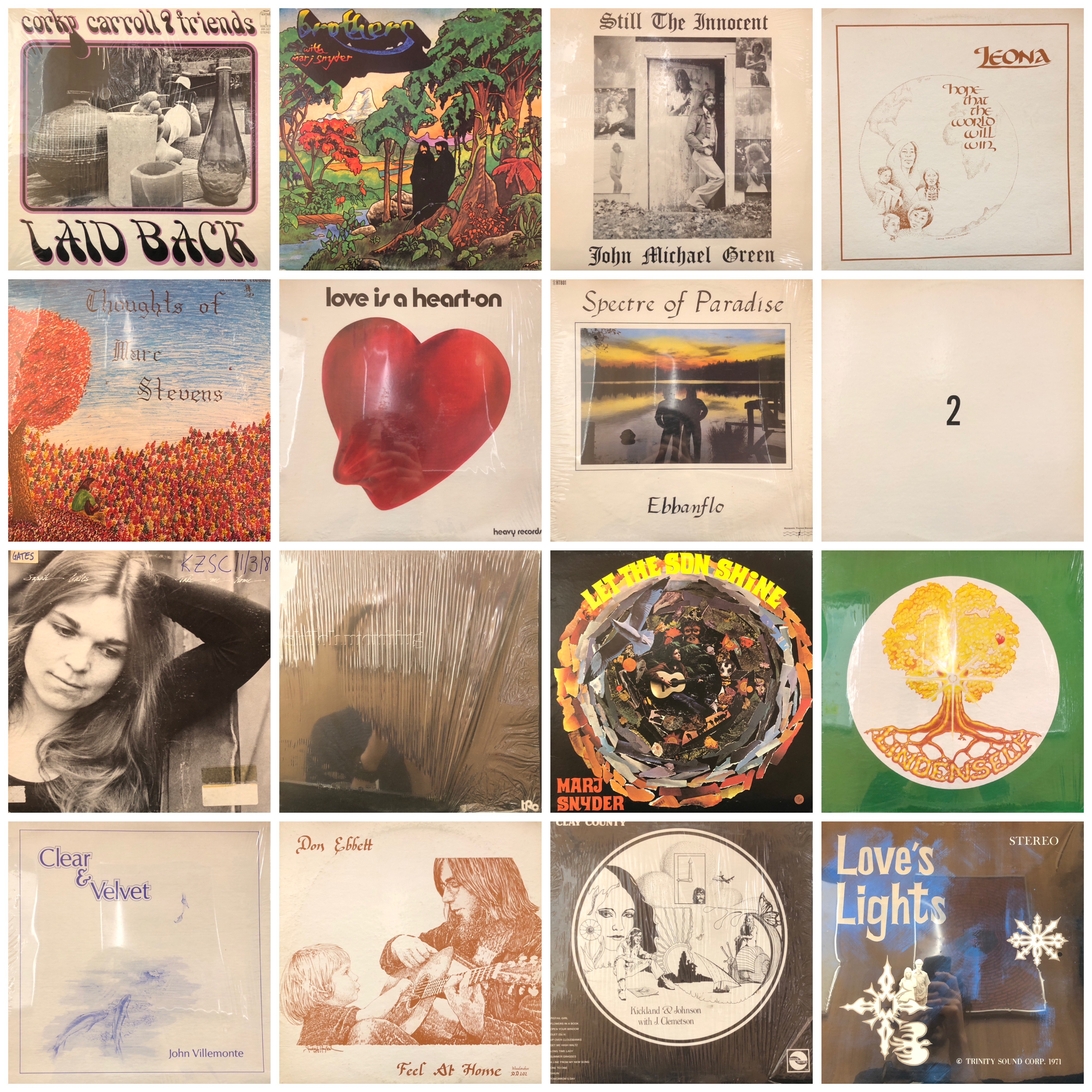 □12/27(土)「サイケデリック/フォーク廃盤レコードセール」～アメリカ