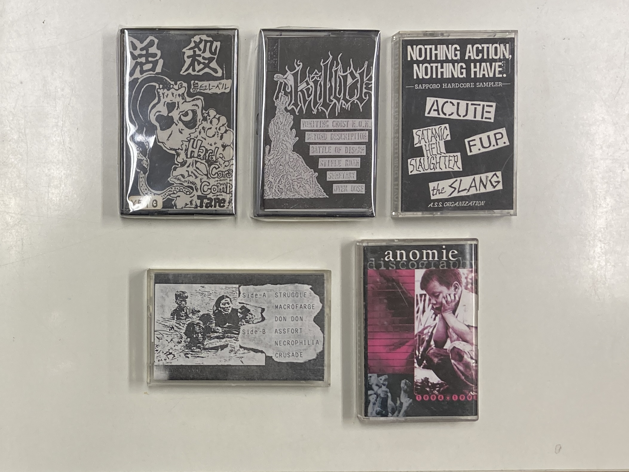 2024年2月15日(木)】PUNK/HARDCORE 中古カセット入荷情報 : ディスク 