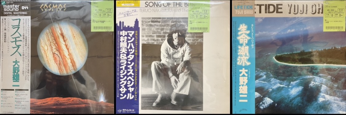 大野雄二 レコード 2枚 Lifetide コスモス 大野雄二 レコード 2枚 Lifetide コスモス 大野雄二 (YUJI OHNO