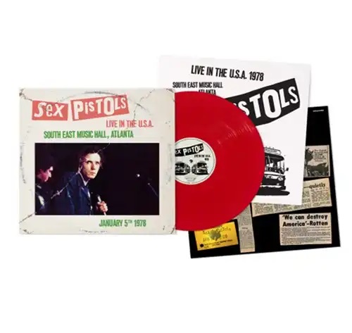 4/25発売 SEX PISTOLS『Live In The U.S.A. 1978』3CD国内限定盤