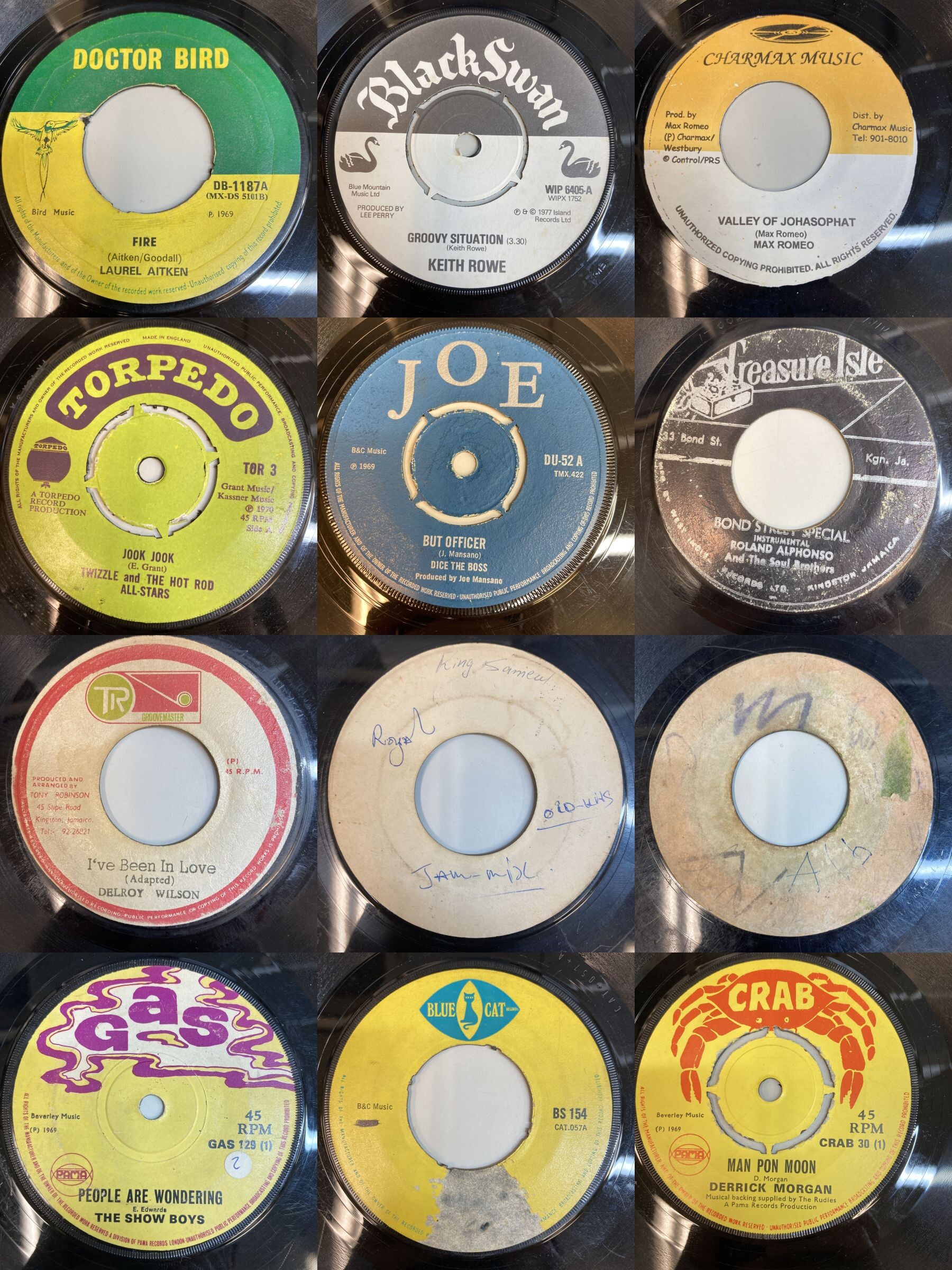 5/12(日)Jah Jah Jah!Vintage Reggae Vinylだします 45も Roots