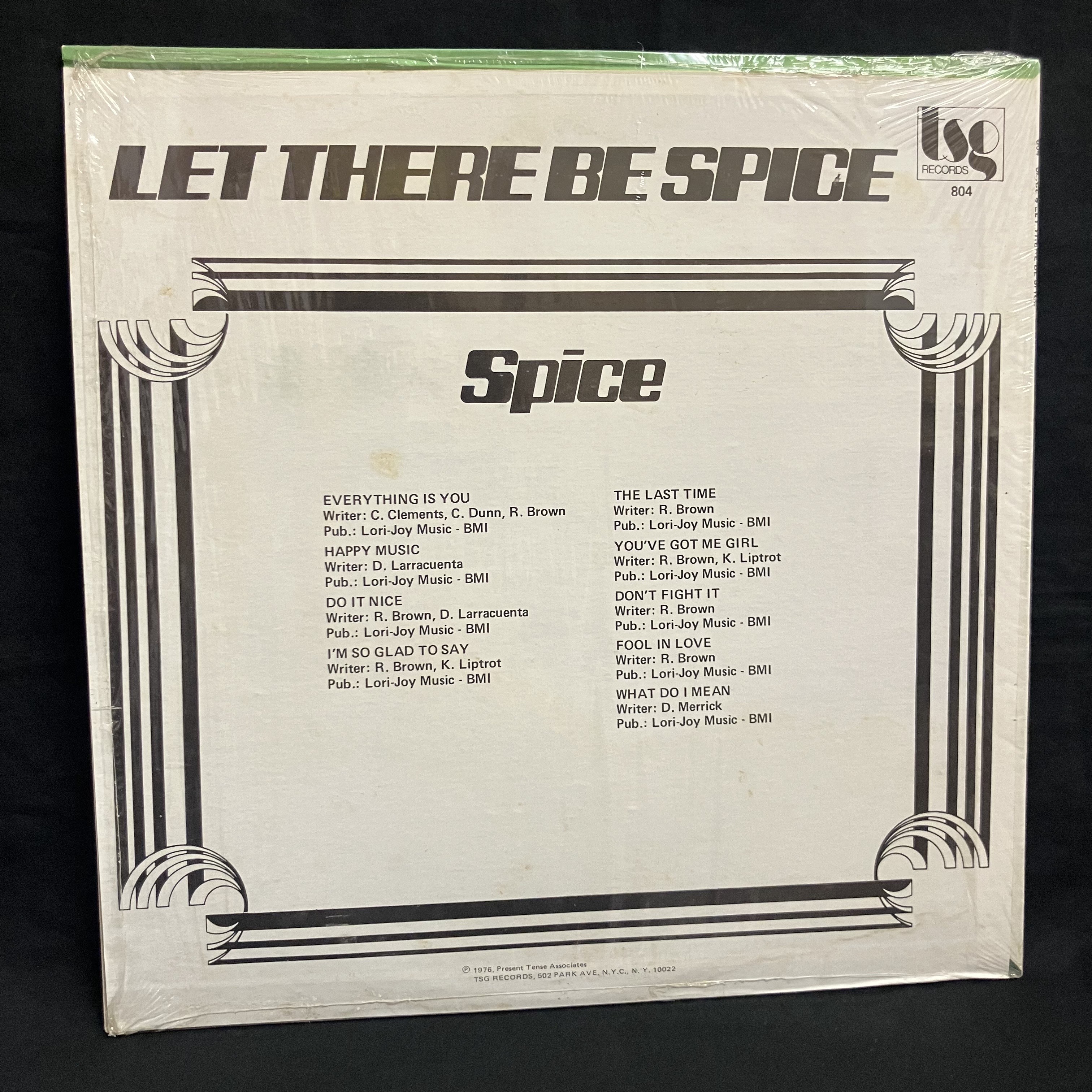 10/7(火) 【RARE GROOVE新着】LET THERE BE SPICEのオリジナル盤Top