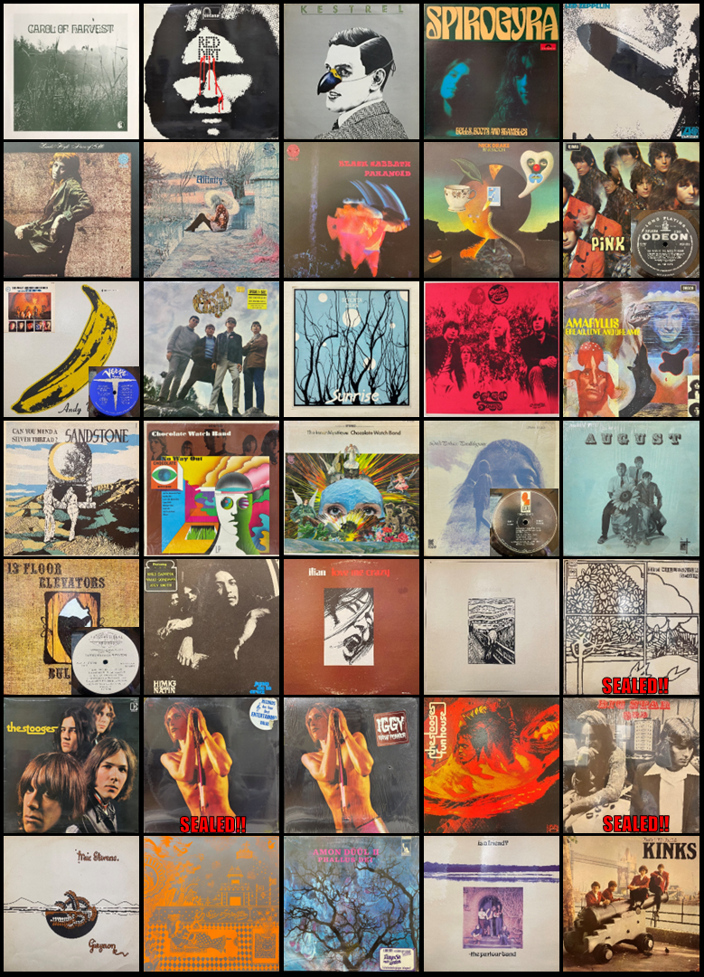 【廃盤】レア　OLD TO THE NEW 2 レコード □5/2(土)「お茶の水 ロック/プログレ廃盤レコードセール」～ROCK
