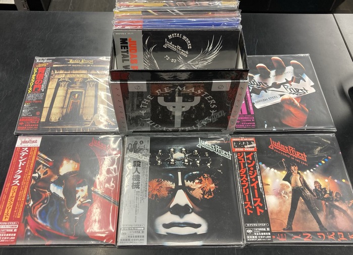 JUDAS PRIESTの紙ジャケットCD 13タイトルまとめ買いセットが